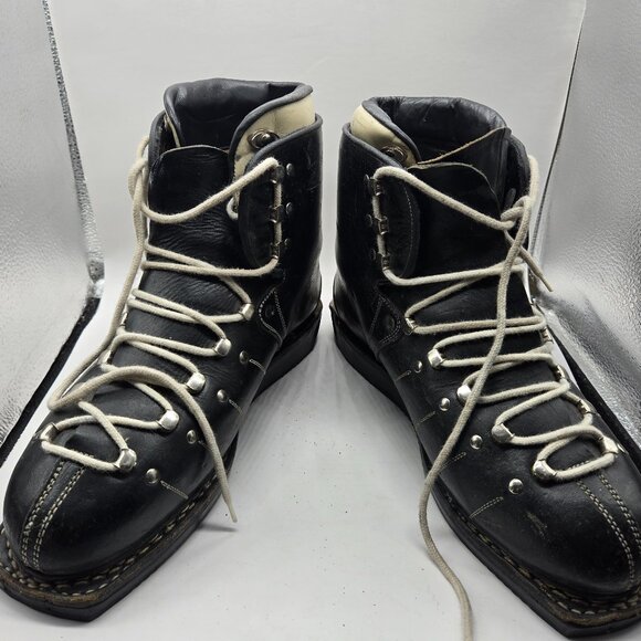 Koflach Cross Country Leather Ski Boots US 9 Mens Size - Picture 1 of 9
